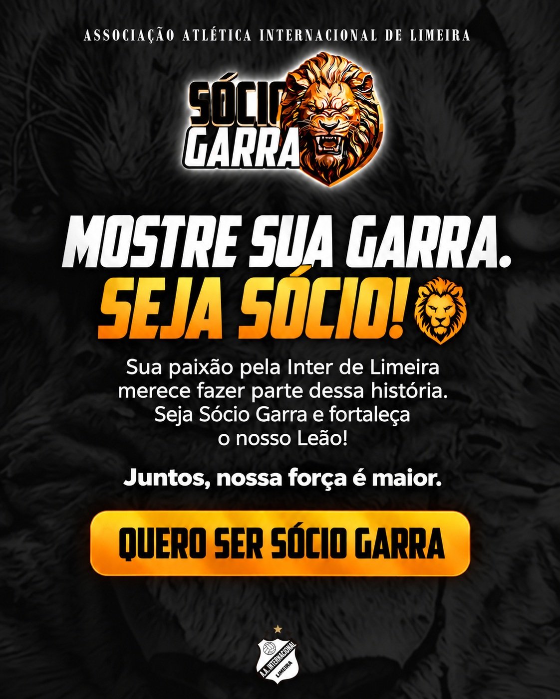 Quero ser Sócio Garra — acessar os planos